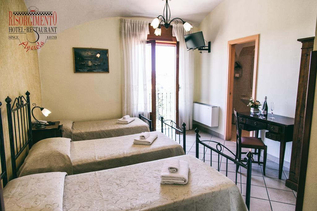 Hotel Risorgimento アジェーロラ エクステリア 写真